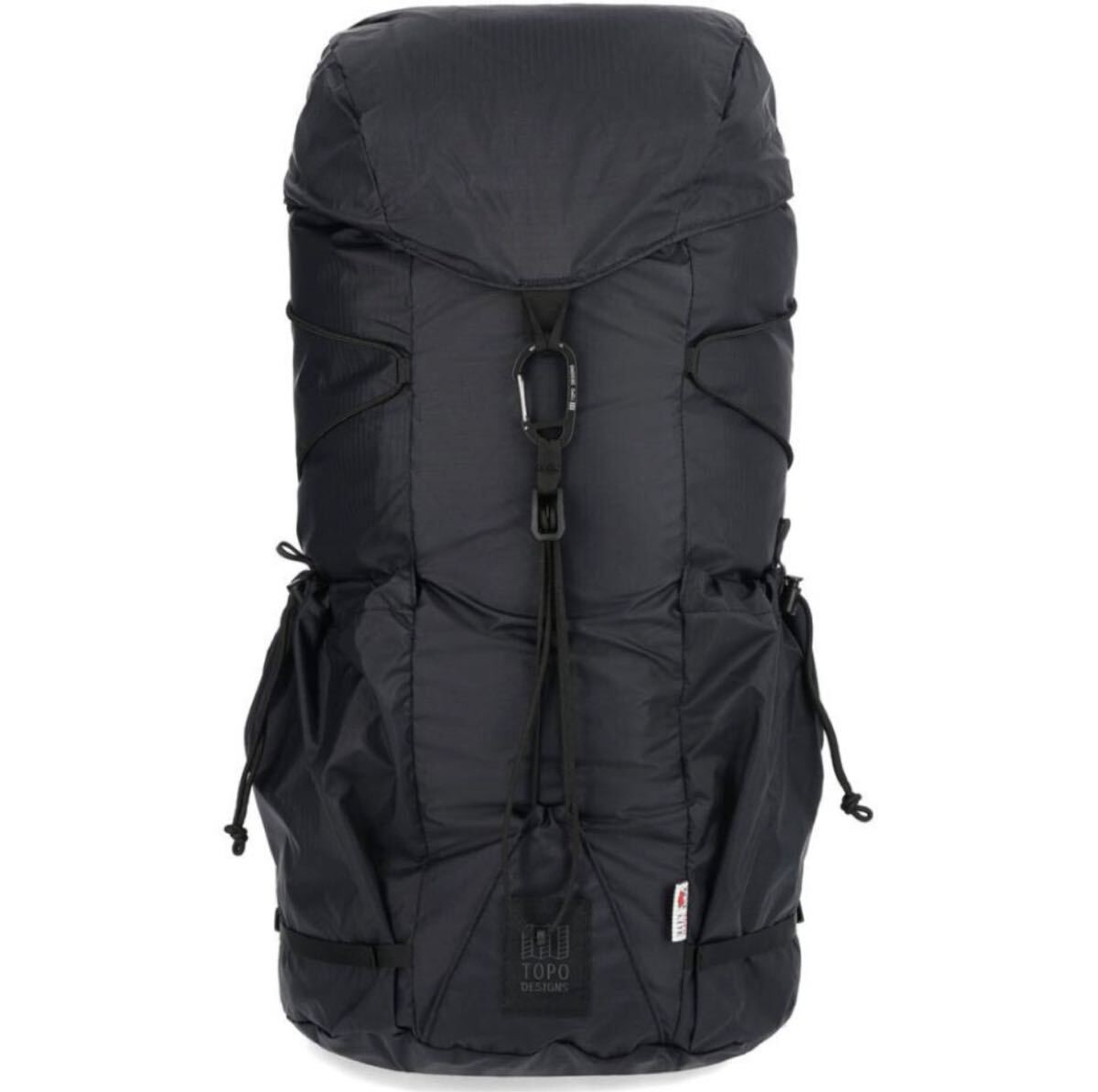 Topo Designs TOPOLITE CINCH PACK 16L 黒 バックパック リュック 登山 アウトドア ザック ブラック