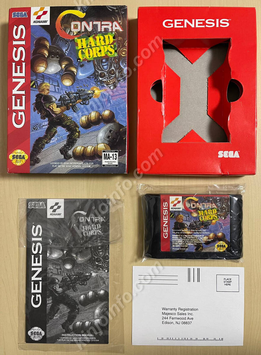 Yahoo!オークション - Contra Hard Corps(魂斗羅 ザ Yahoo!オークション - Contra Hard Corps(魂斗羅 ザ