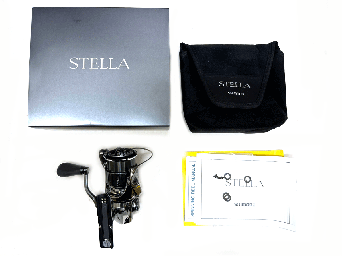 ★超美品★ シマノ 22ステラ C2000SHG SHIMANO 22 STELLA スピニングリール JAPAN 日本製 アジング ライトゲーム ソアレ等に！