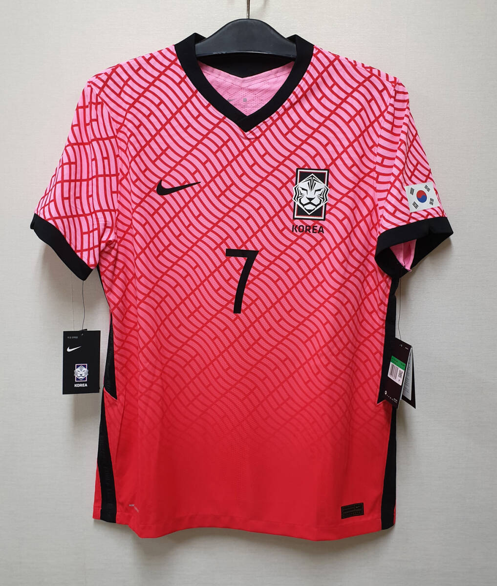 2022-23 韓國 KFA Korea(H)#7孫 興民 (ソン?フンミン) 選手用半袖 M