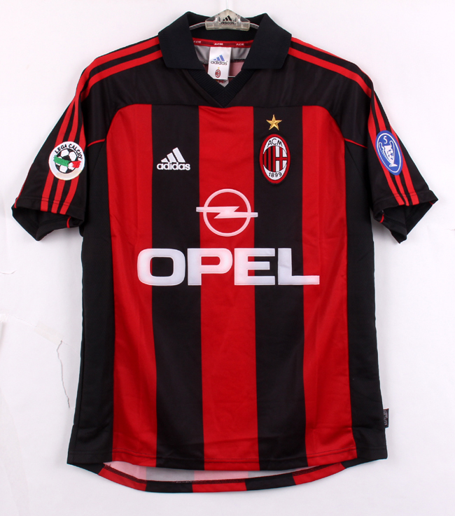ACミラン MALDINI 3番 半袖 ユニフォーム ACミラン(AC Milan)06-07 3RD サード #3 マルディーニ(Maldini