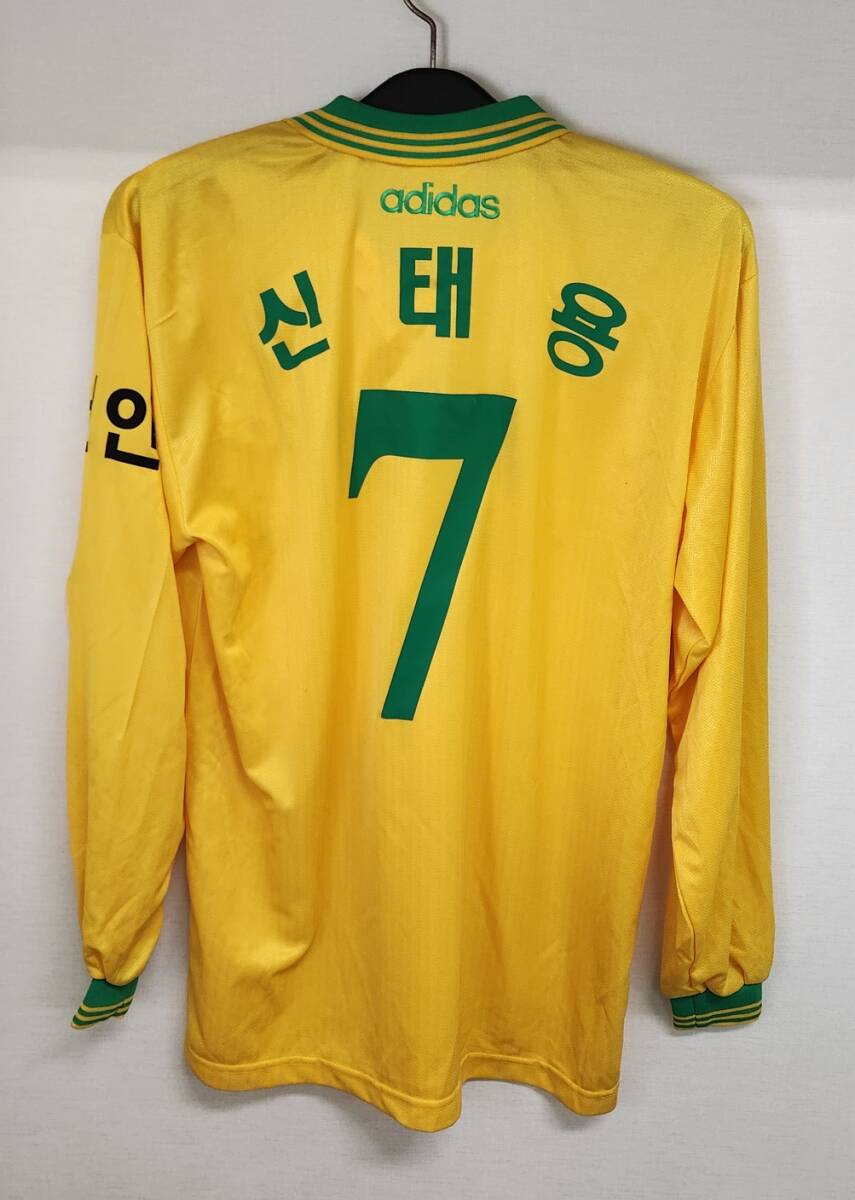 1999 天安一和 Cheon-An ILHWA(H)＃7 申臺(tái)龍 選手用ストック品 Kリーグ仕様 XL
