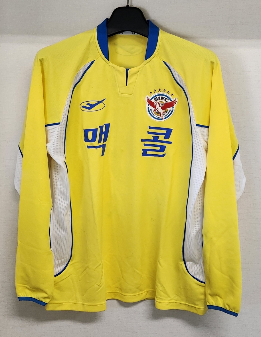 07 城南一和(H)#8 金斗炫 Kim Do-heon 選手用長袖 pro-specs 韓國Kリーグ 仕様 XL
