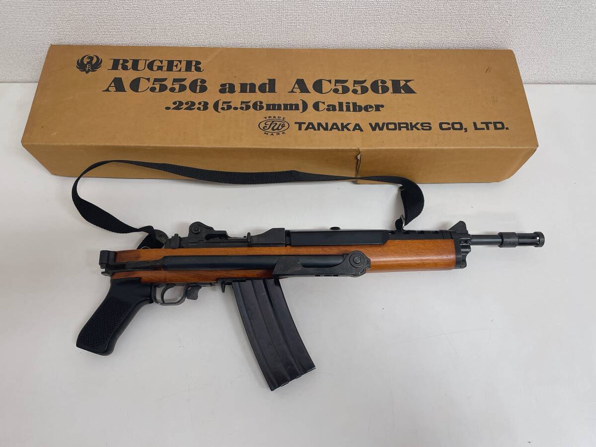 タナカ 金属製モデルガン RUGER ルガー AC556 リアルウッド】SMG タナカ 金属製モデルガン RUGER ルガー AC556 リアルウッド】SMG