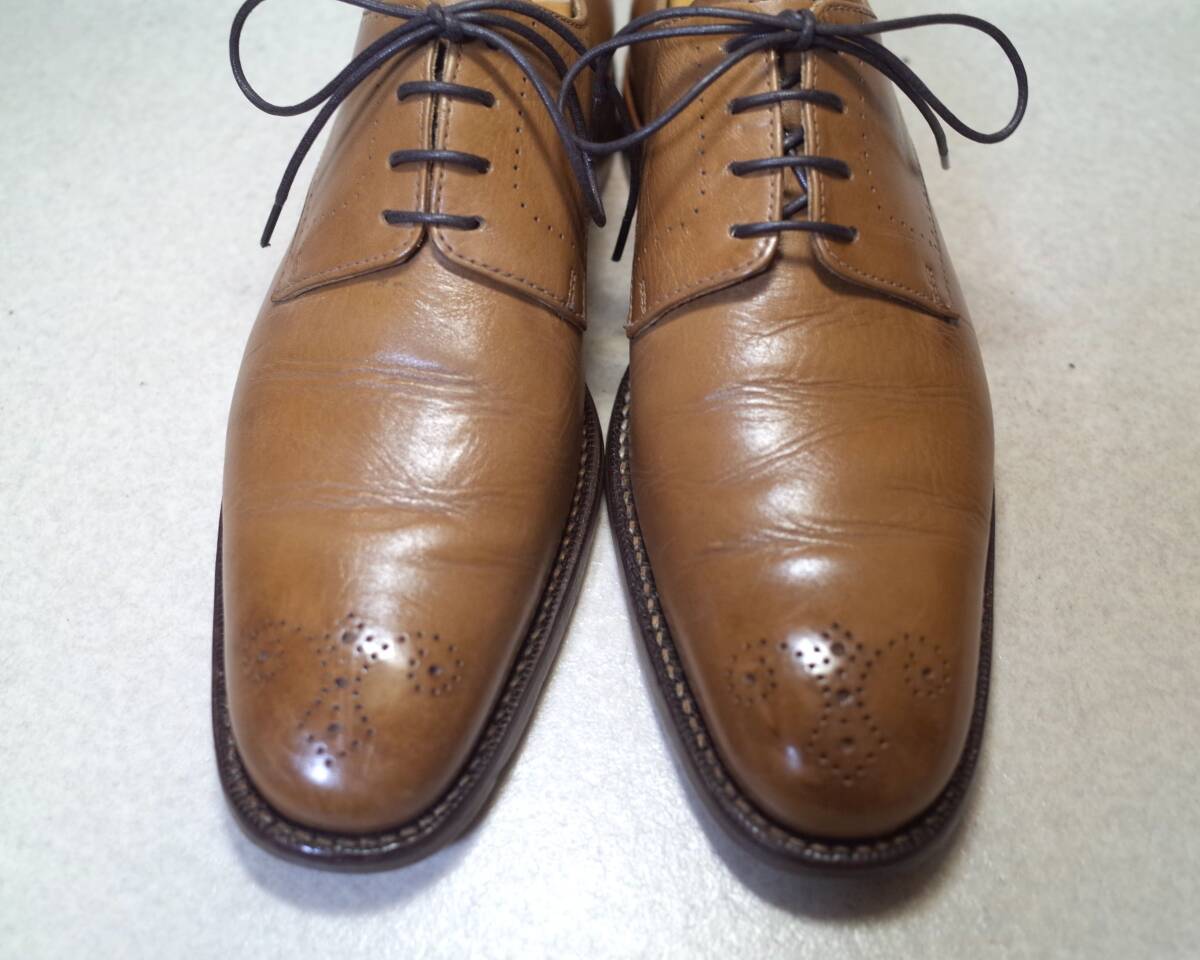 [ блиц-цена покупка бесплатная доставка ]4783#GRENSON/ Glenn son/ Британия #medali on tu/ Goodyear бордюр / рукоделие /25.5-26cm#