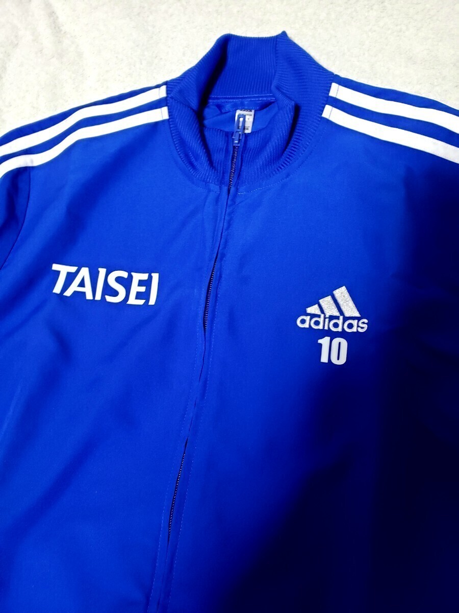 大成高校サッカー部 チームジャージ M 支給品 実使用 アディダス 大成高校サッカー部 チームジャージ M 支給品 実使用 アディダス
