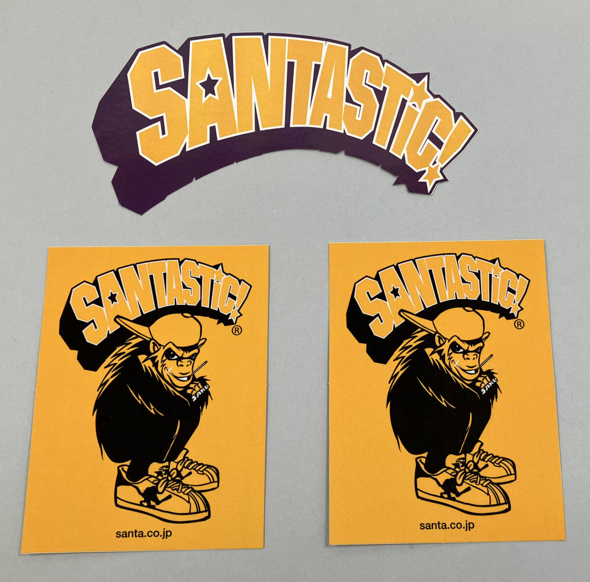 SANTASTIC! ロゴステッカー3枚セット TOKYO TRIBE HASHEEME BAT SARU サンタスティック 井上三太