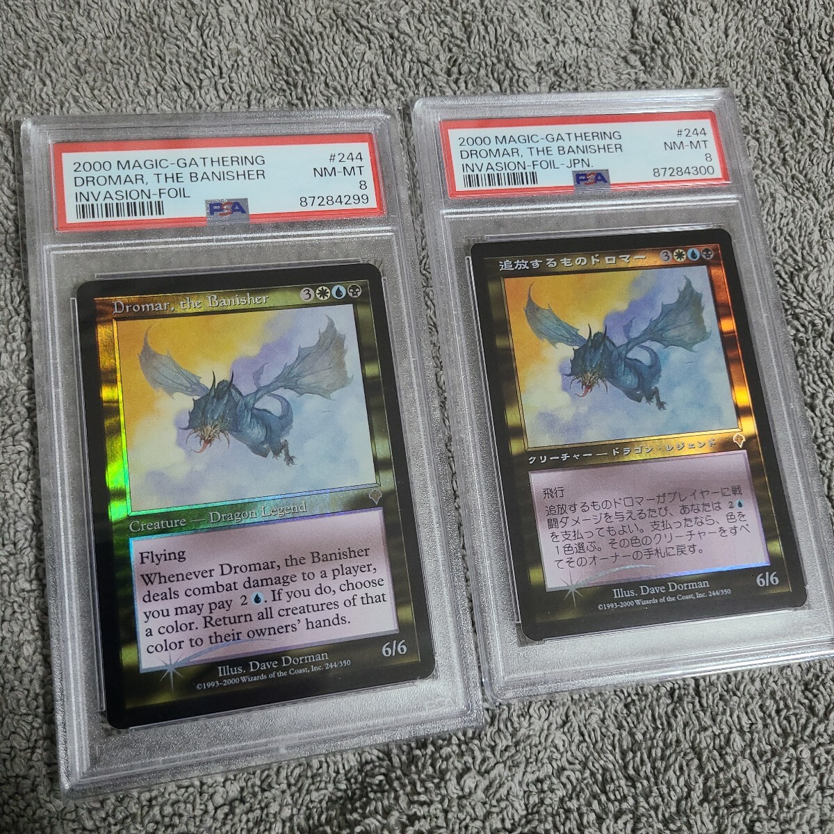 Bibian 比比昂- 追放するものドロマー日英PSA8 旧枠FOIL MTG Bibian 比比昂- 追放するものドロマー日英PSA8 旧枠FOIL MTG