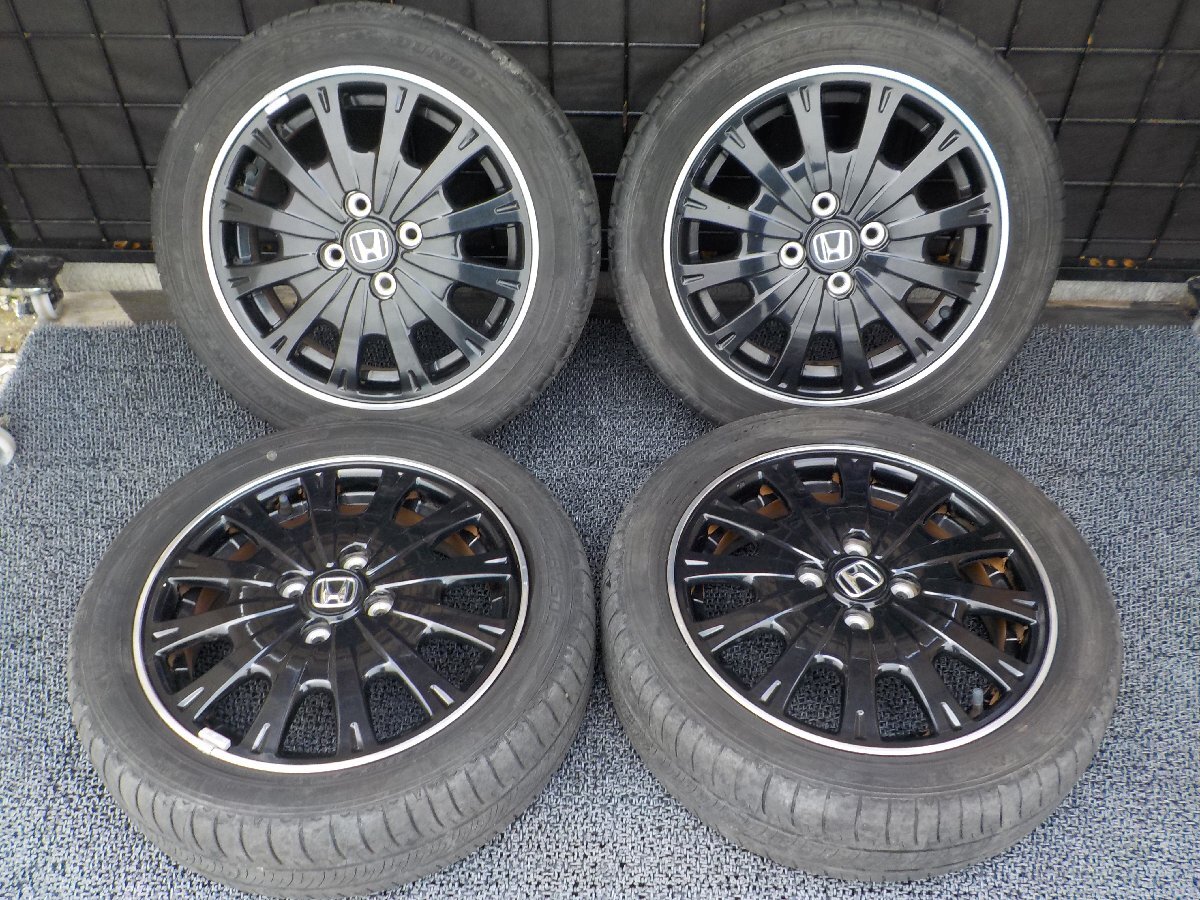 4H□ホンダ純正 N-BOX アルミホイール 15インチ 165/55R15 4本 4H□ホンダ純正 N-BOX アルミホイール 15インチ 165/55R15 4本