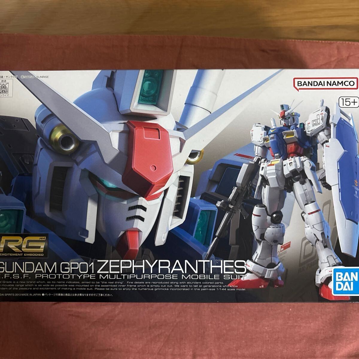 RG ゼフィランサス 未組立 機動戦士ガンダム ガンプラ　ガンダム試作1号機