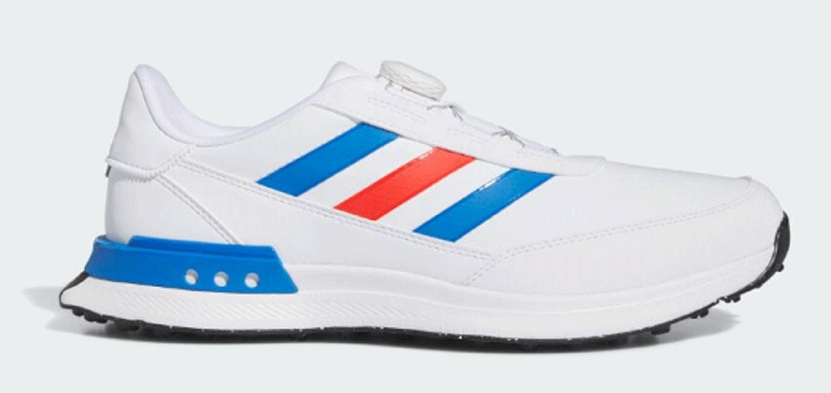 новый товар # Adidas #2024.3#S2 G-Spike отсутствует боа #IF0290# foot одежда - белый | яркий royal | яркий красный #28.0CM# стандартный товар