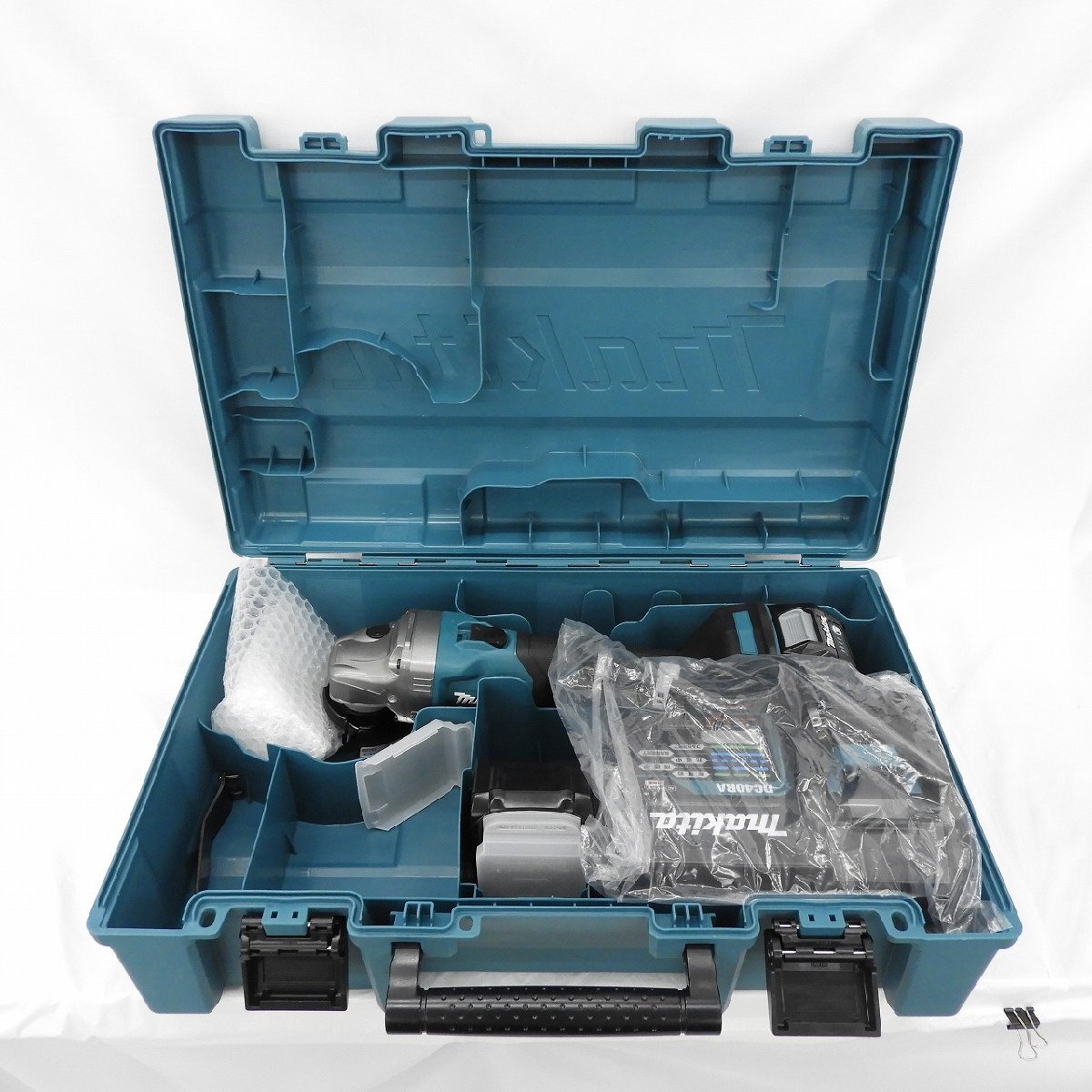 【中古品】makita マキタ 充電式ディスクグラインダ GA001GRDZ 2.5Ah 40V 838184890 0115