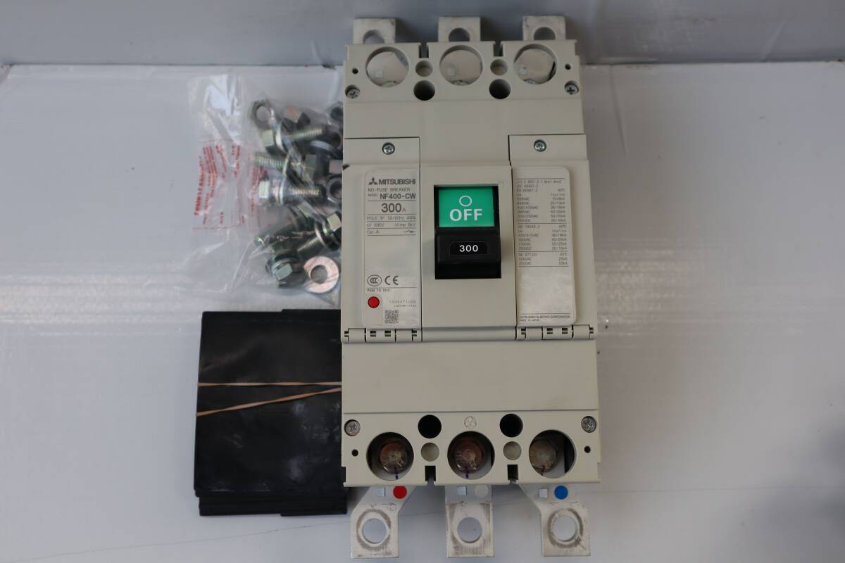 E9200(5) L MITSUBISHI/三菱電機 NF400-CW 300A ノーヒューズブレーカー