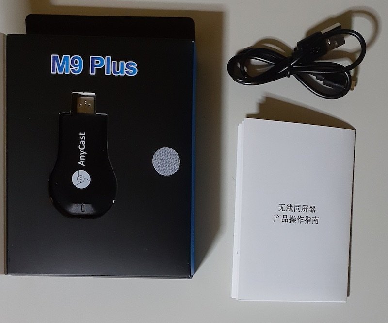 5195 AnyCast M9 Plus 1080Pドングルレシーバー HDMIミラーキャスト Anycast無線HDMIアダプター Wifiディスプレイ