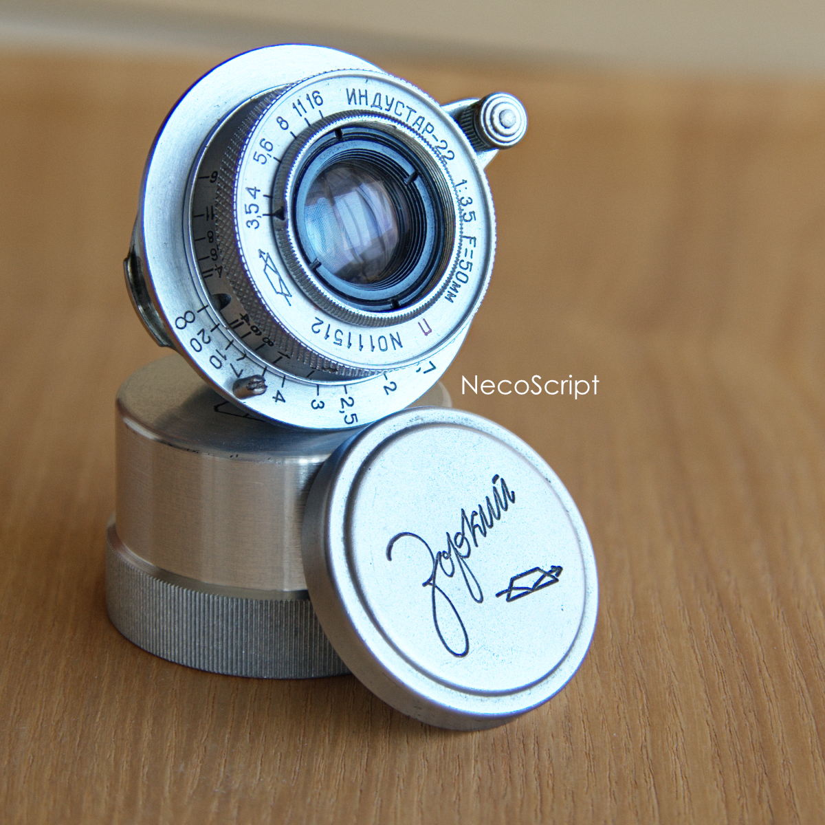 Industar-22 50mm f3.5 沈胴 純正？キャップ付 Industar-22 50mm f3.5 沈胴 純正？キャップ付 INDUSTAR-22