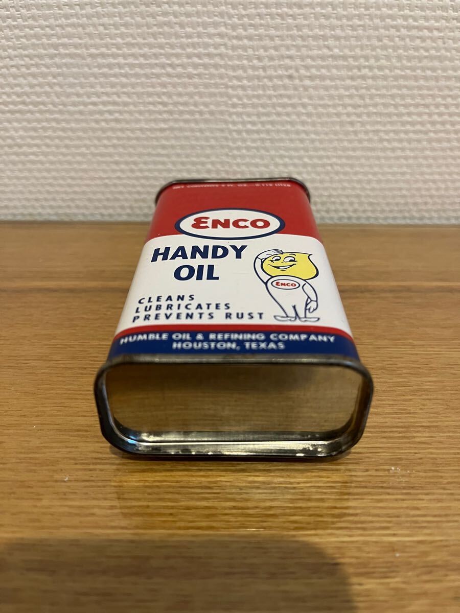 ビンテージ ハンディオイル缶 ENCOエンコ esso エッソ oildrop