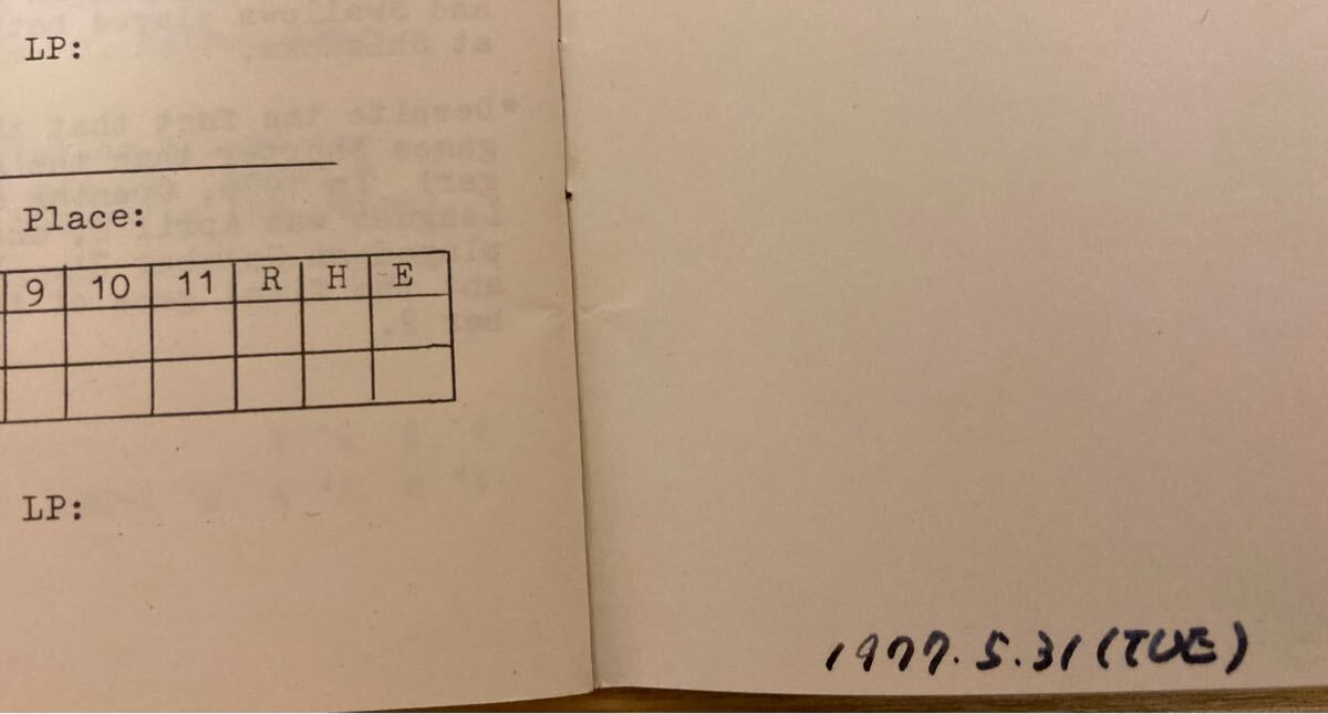 (激レア)英語版日本プロ野球ファンハンドブック(1976年〜1979年)4冊_画像5