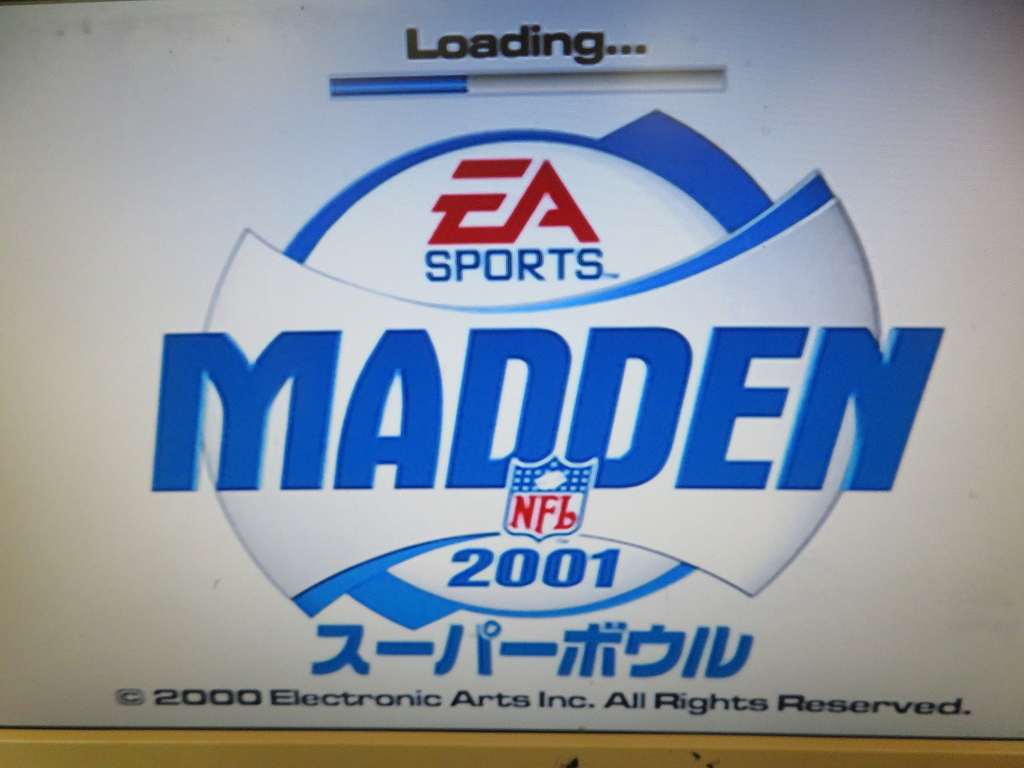 KMG3937*PS2 soft Madden NFL super миска 2001 MADDEN кейс инструкция открытка имеется пуск проверка settled полировка * чистка settled PlayStation 2