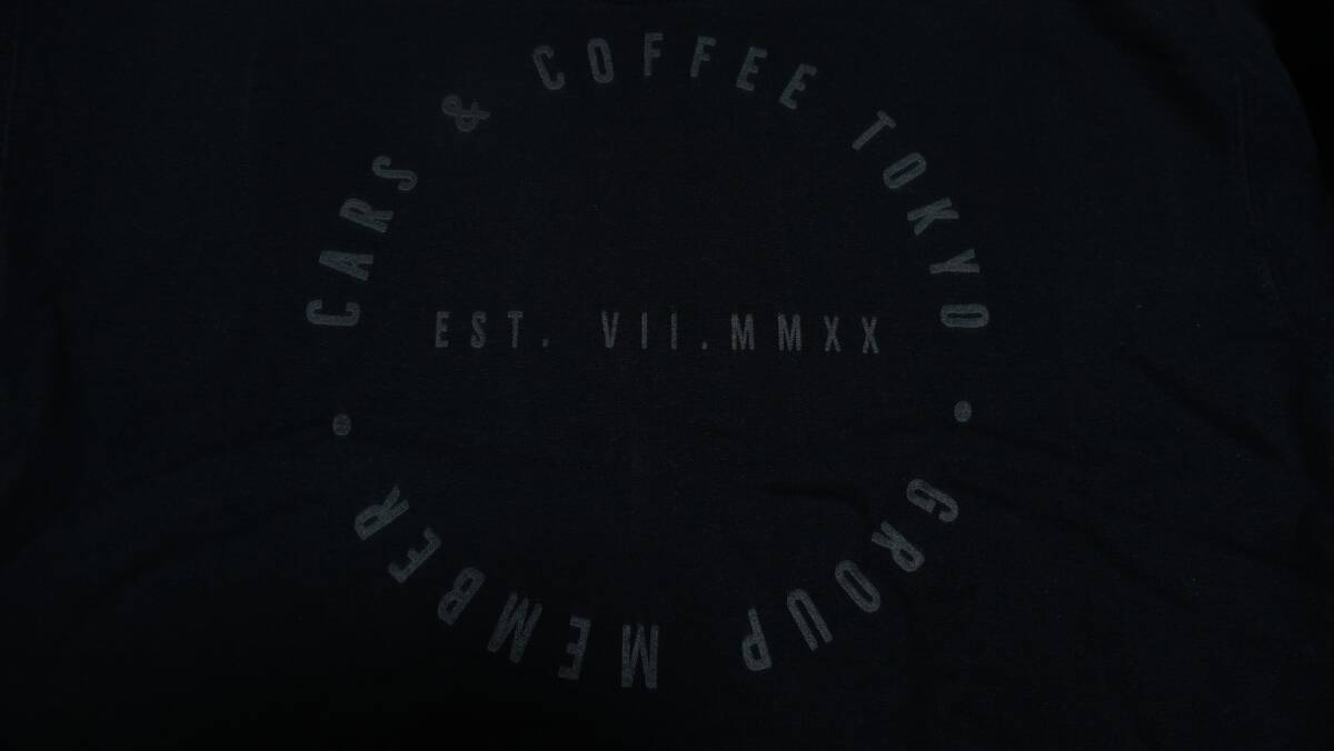 CARS & COFFEE TOKYO CCT フードパーカー 新品 黒 M