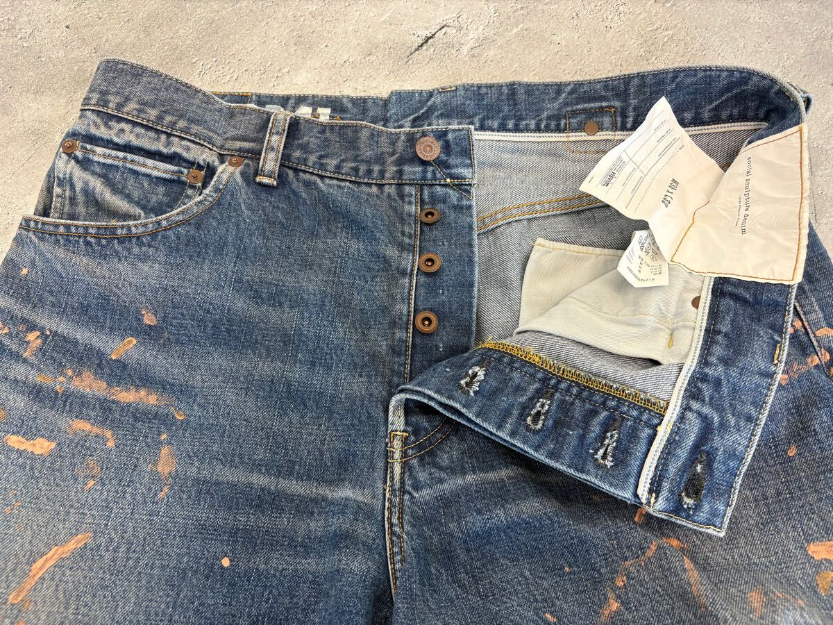 24aw VISVIM SOCIAL SCULPTURE 01 WIDE DAMAGED-41 デニム 24aw VISVIM SOCIAL SCULPTURE 01 WIDE DAMAGED-41 デニム