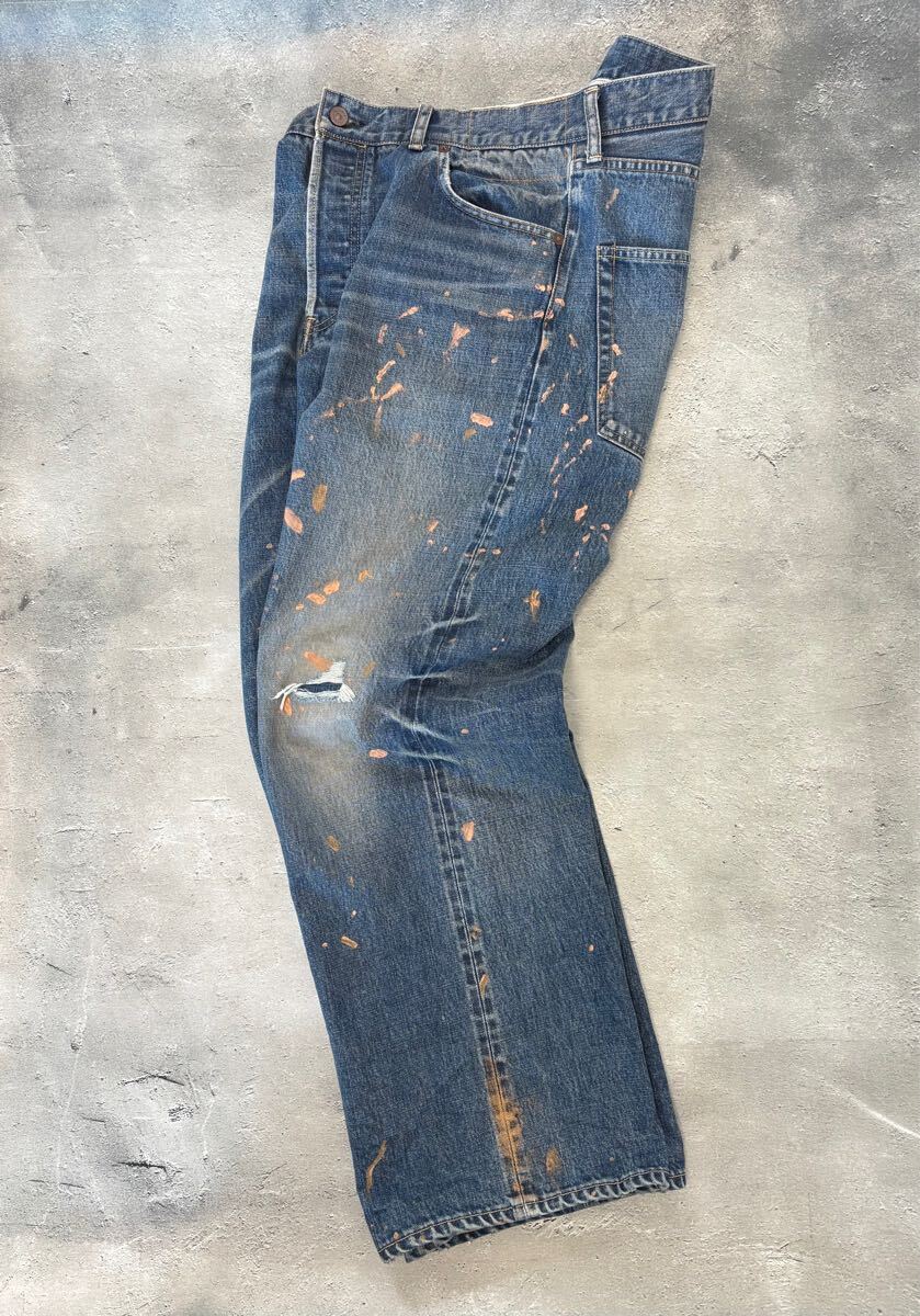 24aw VISVIM SOCIAL SCULPTURE 01 WIDE DAMAGED-41 デニム 24aw VISVIM SOCIAL SCULPTURE 01 WIDE DAMAGED-41 デニム
