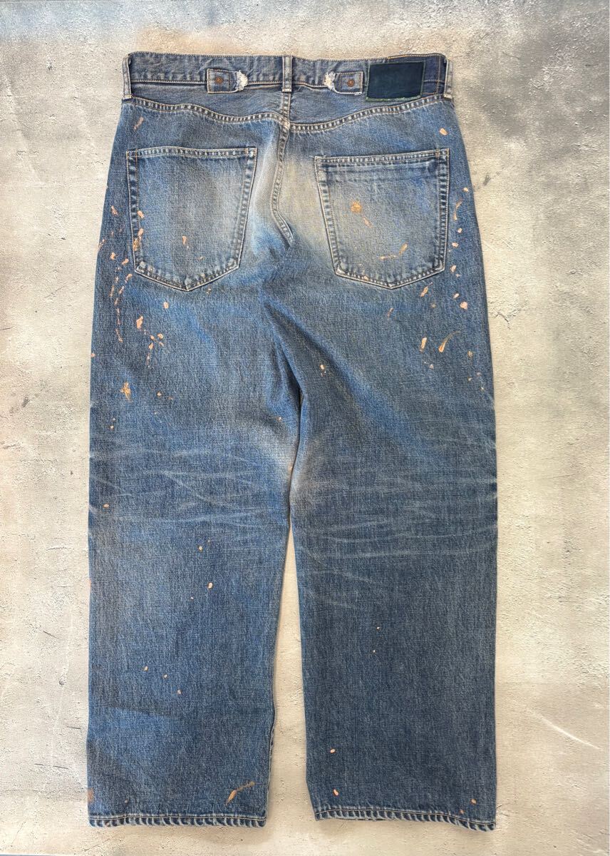 24aw VISVIM SOCIAL SCULPTURE 01 WIDE DAMAGED-41 デニム 24aw VISVIM SOCIAL SCULPTURE 01 WIDE DAMAGED-41 デニム