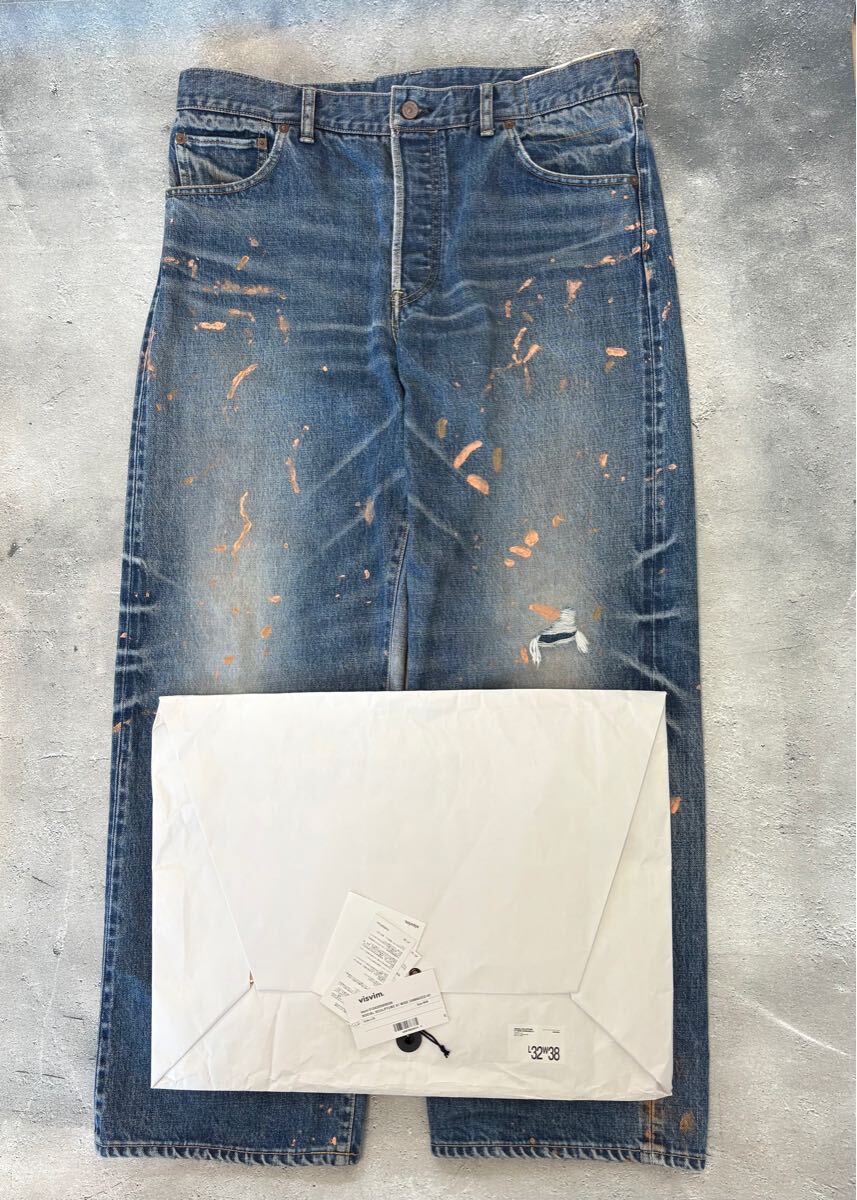 24aw VISVIM SOCIAL SCULPTURE 01 WIDE DAMAGED-41 デニム 24aw VISVIM SOCIAL SCULPTURE 01 WIDE DAMAGED-41 デニム