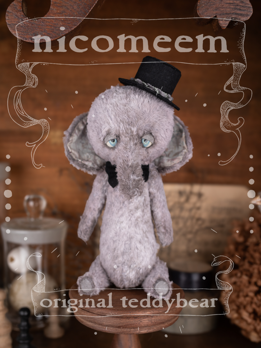 Yahoo!オークション - 【nicomeem】 ちびゾウ テディベア 人形 Yahoo!オークション - 【nicomeem】 ちびゾウ テディベア 人形