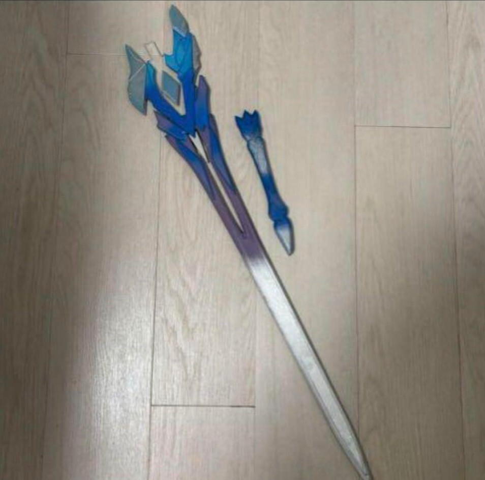 崩壊スターレイル 鏡流 コスプレ衣装 Mサイズ ウィッグ、靴、剣 崩壊スターレイル 鏡流 コスプレ衣装 Mサイズ ウィッグ、靴、剣