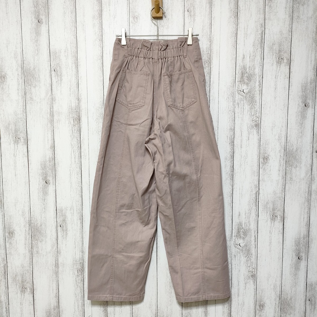 Coquette コケット　(M)　コットン ワイドパンツ_画像2
