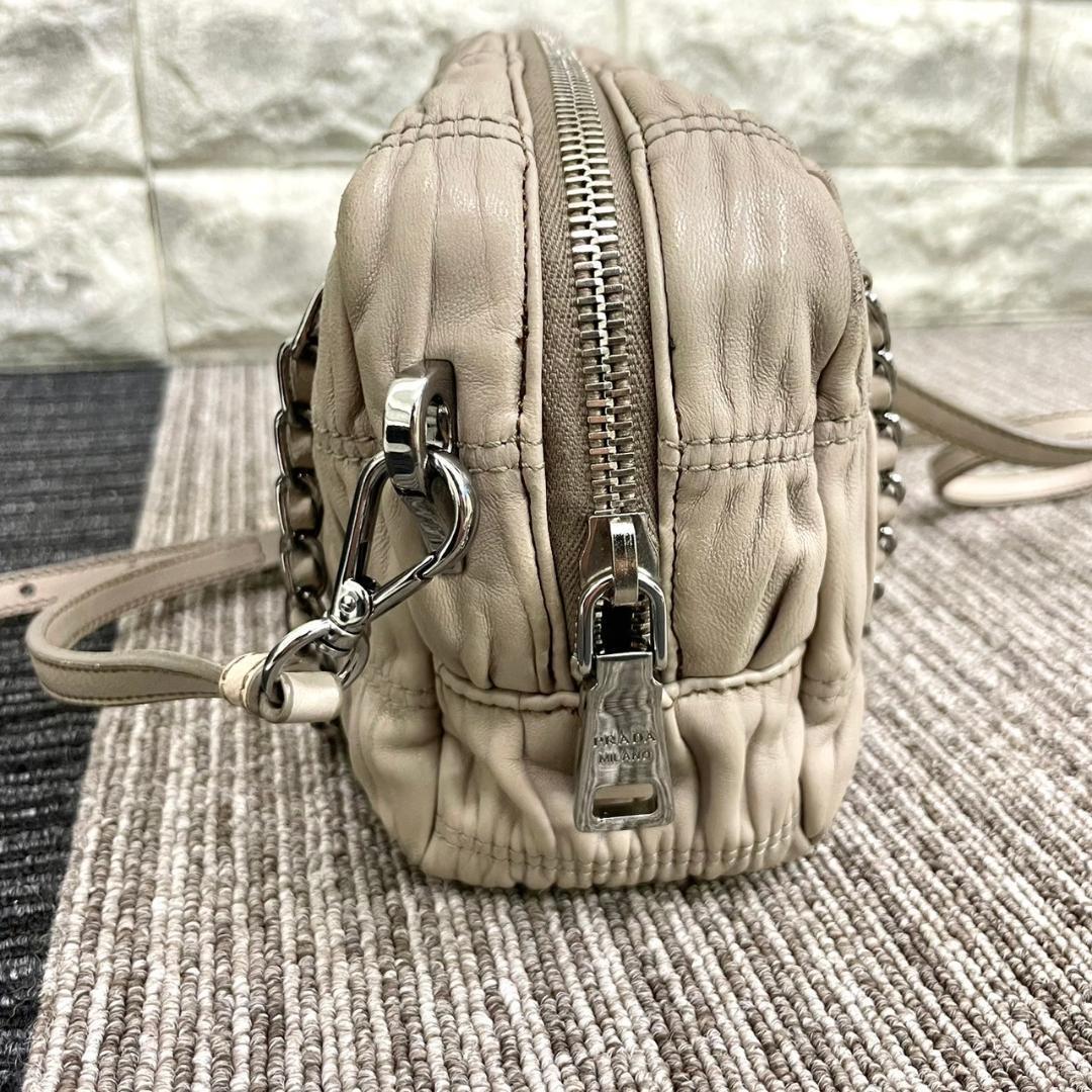 PRADA Prada matelasse 2way сумка на плечо цепь 
