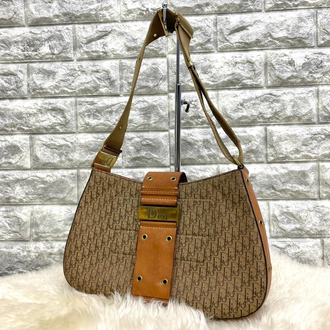 Dior　ディオール　ワンショルダーバック　トロッター　ストリートシック　レザー