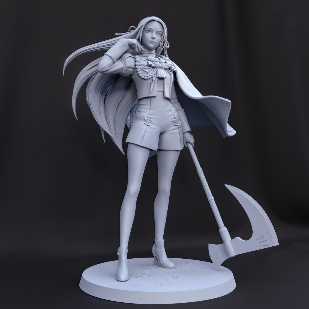 ファイアーエムブレム エーデルガルト 未塗装 未組み立て ファイアーエムブレム エーデルガルト 未塗装 未組み立て