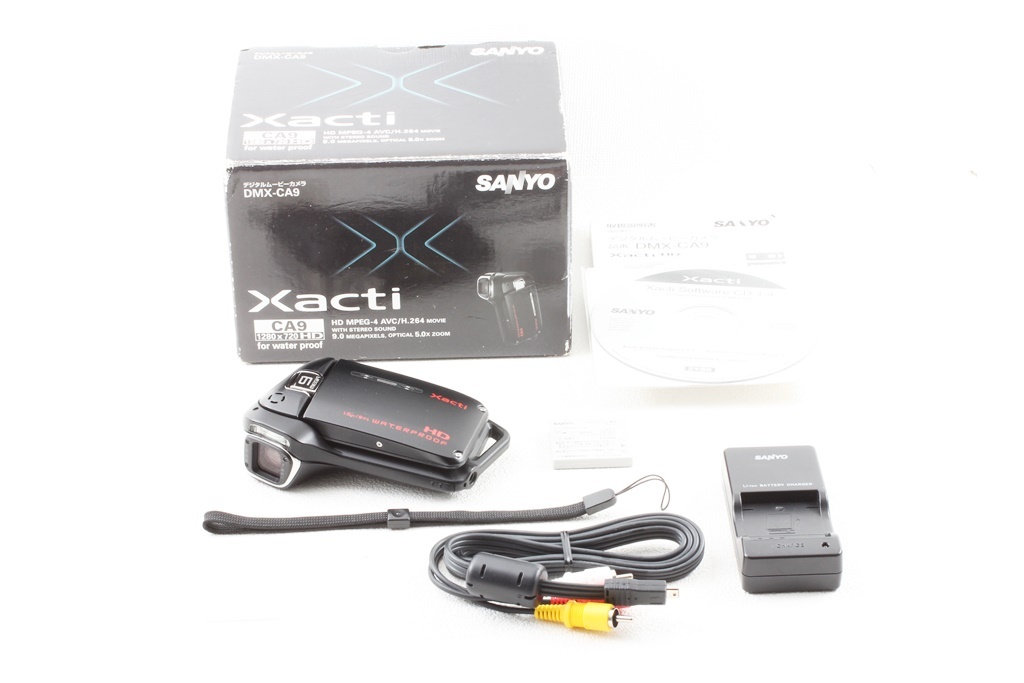 美品◆SANYO サンヨー Xacti DMX-CA9◆ビデオカメラ/A6374