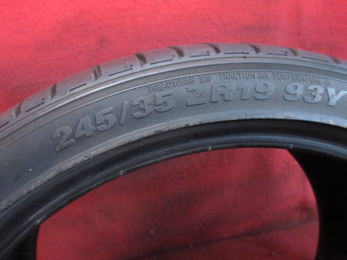 タイヤ 2本 245/35ZR19 クムホ ECSTA PS71 245/35R19 2022年 溝アリ 送料無料★15656T_画像6