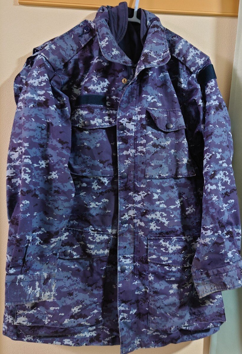 海上自衛隊 防寒戦闘服外衣 2形 3A 3B 上下 静電 難燃加工 IR 海上自衛隊 防寒戦闘服外衣 2形 3A 3B 上下 静電 難燃加工 IR