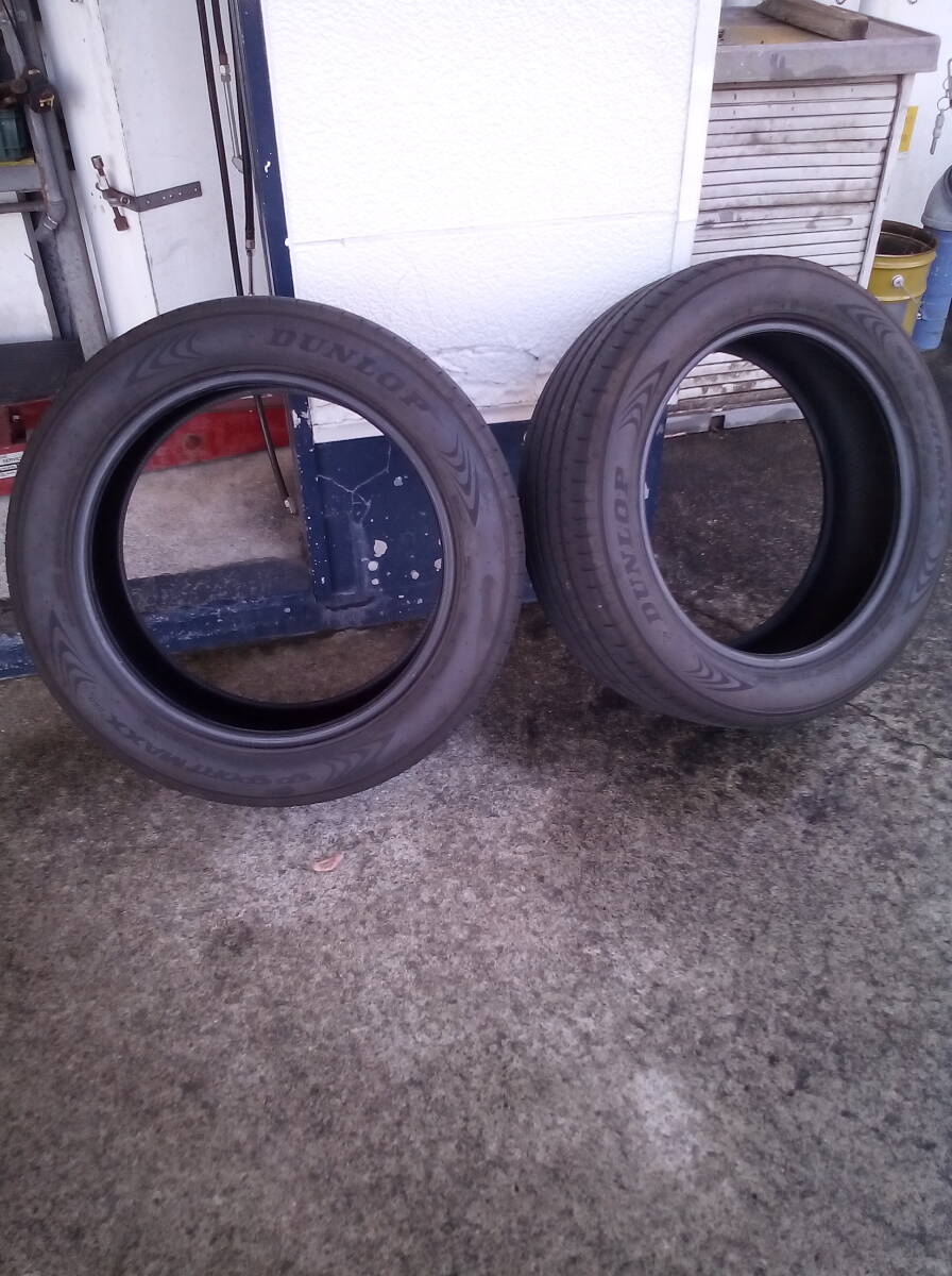 送料無料 ☆バリ山☆ 新車外し サマータイヤ 225/55R19 103H