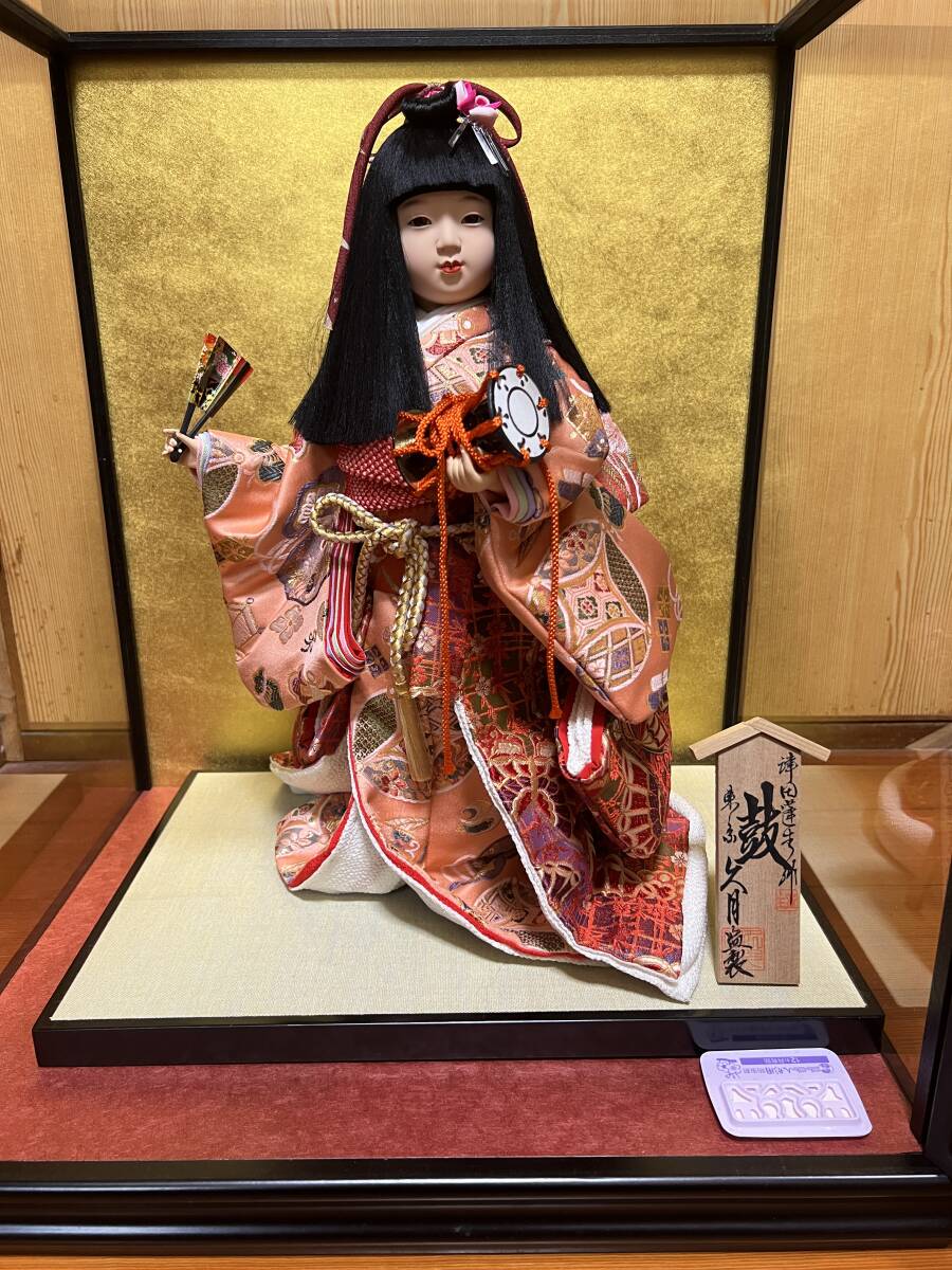 久月 市松人形 鼓 日本人形 正絹 雛人形 初節句 お祝い 女の子 久月 市松人形 鼓 日本人形 正絹 雛人形 初節句 お祝い 女の子