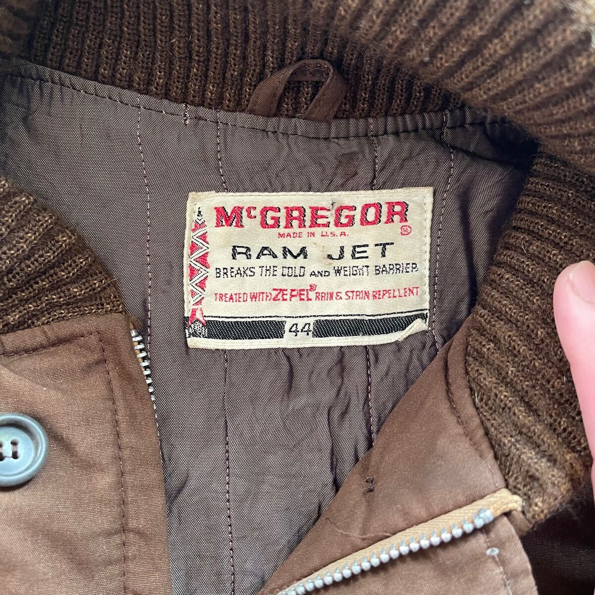44】 60s McGREGOR RAM JET ファラオ ジャケット コート 44】 60s McGREGOR RAM JET ファラオ ジャケット コート