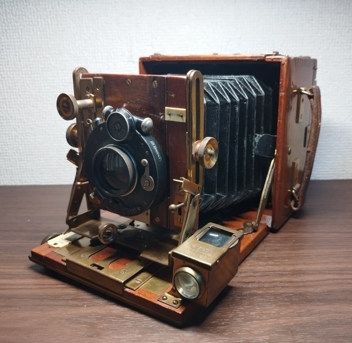 THE SANDERSON CAMERA サンダーソン 英国製 木製カメラ 蛇腹 THE SANDERSON CAMERA サンダーソン 英国製 木製カメラ 蛇腹