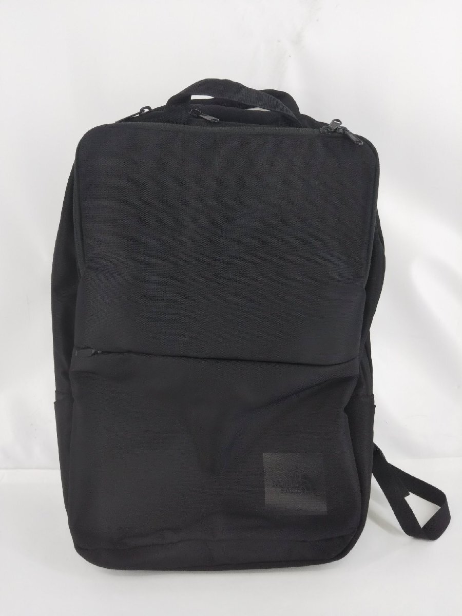 THE NORTH FACEノースフェイス リュック BLK/無地/NM81863/Shuttle Daypack Backpack シャトルデイパック リュック 美品