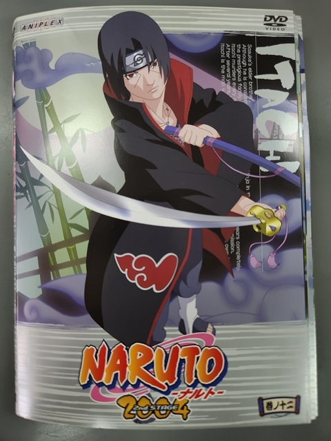 xs856 レンタルUP◇DVD NARUTO ナルト 2nd STAGE 2004 全12巻 ※ケース無