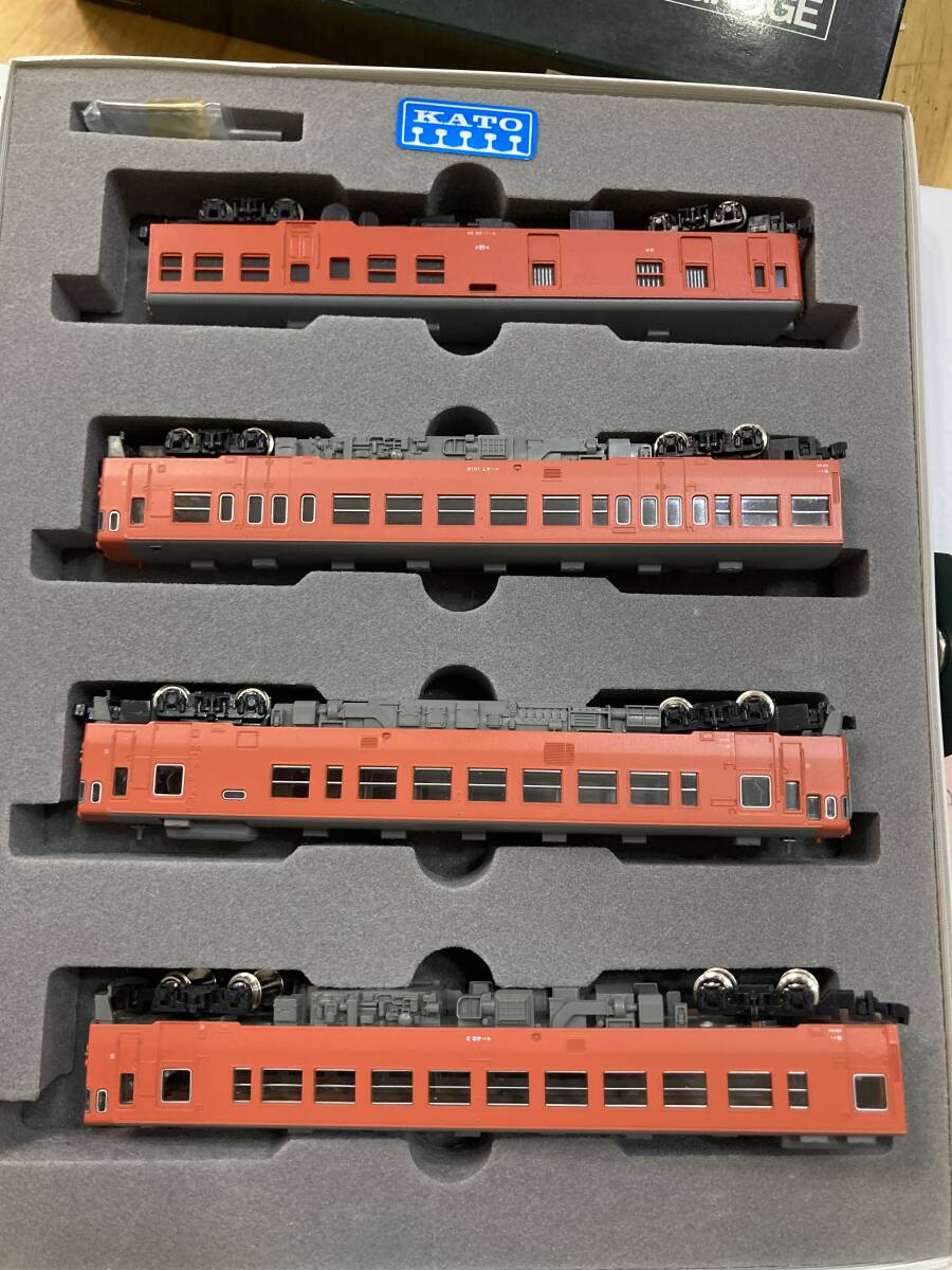 ジャンク全４両　ＫＡＴＯ首都圏色　キハ４０（Ｍ）＋キハ４７（Ｍ）＋キハ４８（Ｔ）＋キハユニ２６（Ｔ）＋１０-２１２車(chē)両ケース収納