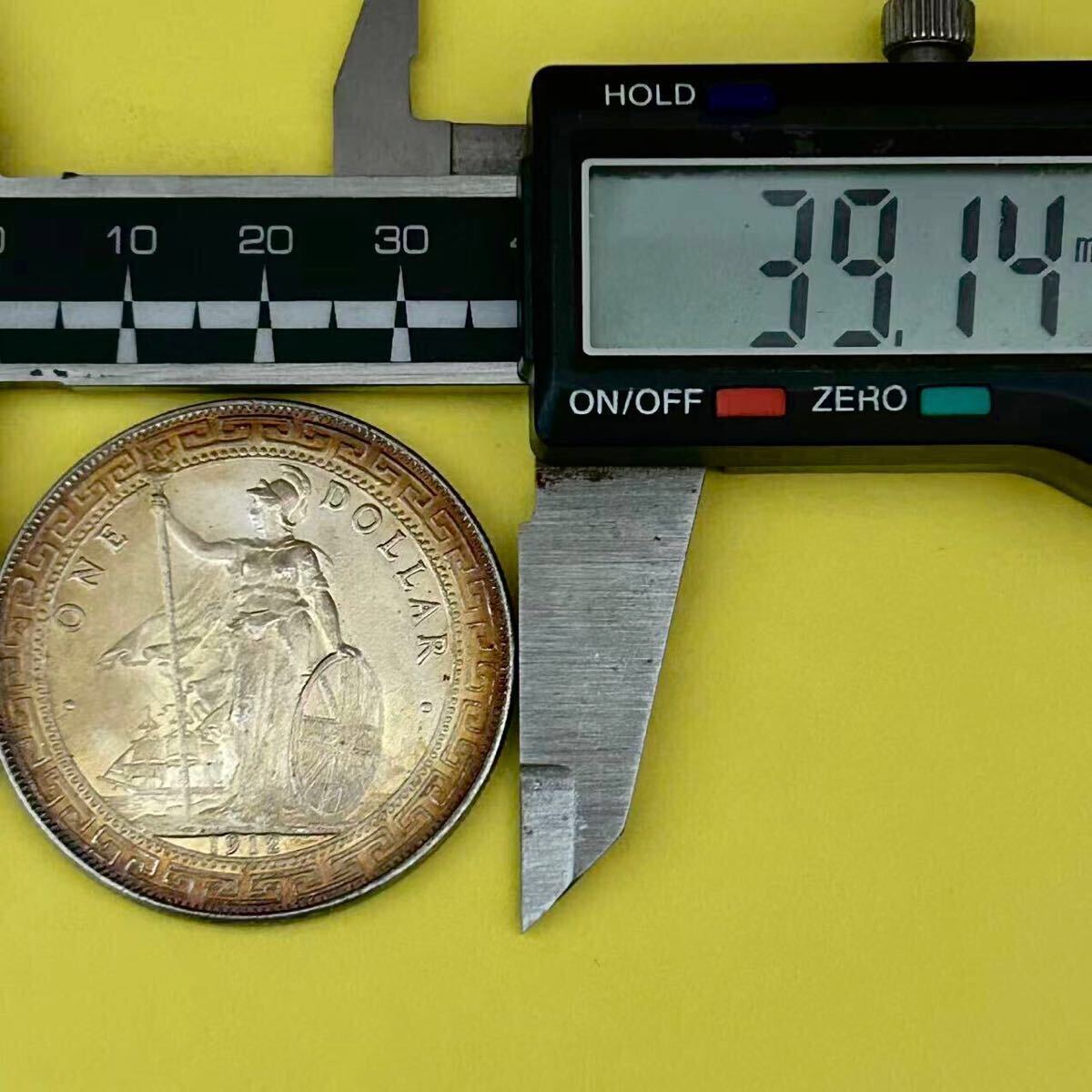 銀貨 1911年 一圓 ブリタニア立像 イギリス 大英帝国 1円銀貨 銀貨 1911年 一圓 ブリタニア立像 イギリス 大英帝国 1円銀貨