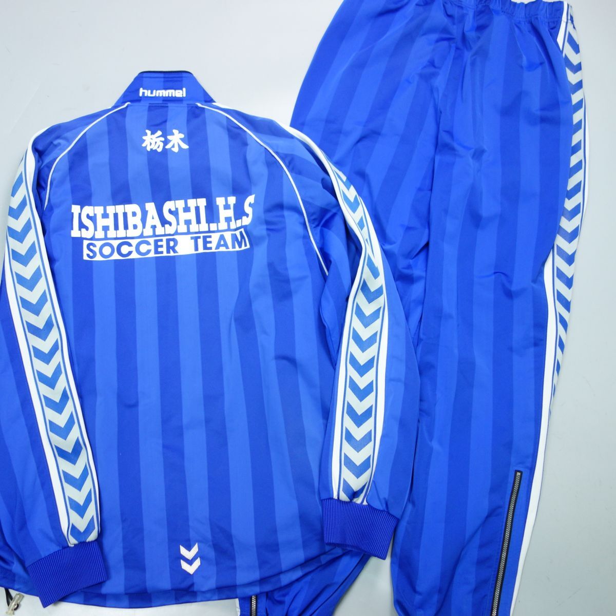 hummel ヒュンメル 栃木県立石橋高校 サッカー部 ジャージ hummel ヒュンメル 栃木県立石橋高校 サッカー部 ジャージ