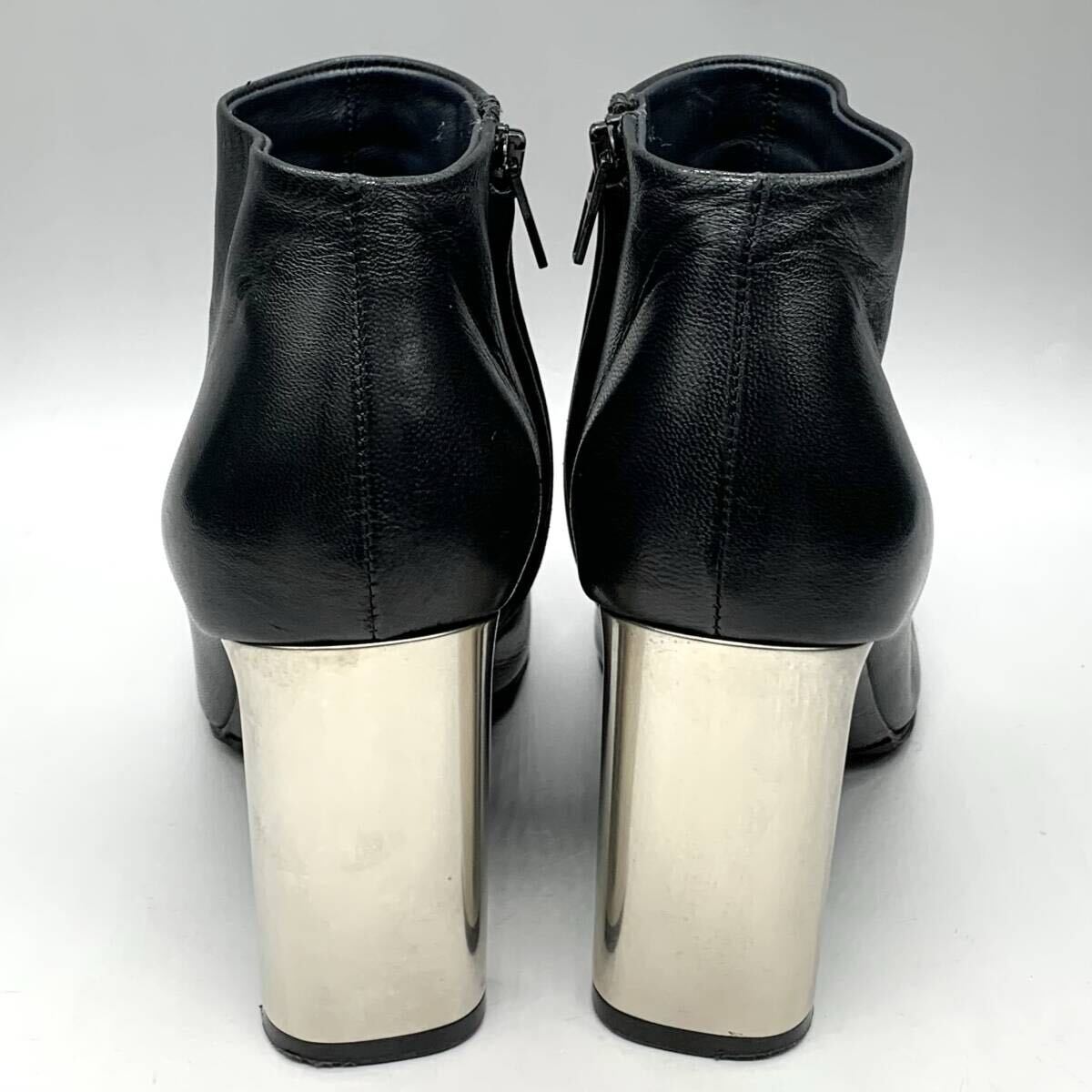 CELINE セリーヌバンバン ショートブーツ ヒール7センチ37.1/2 CELINE セリーヌバンバン ショートブーツ ヒール7センチ37.1/2