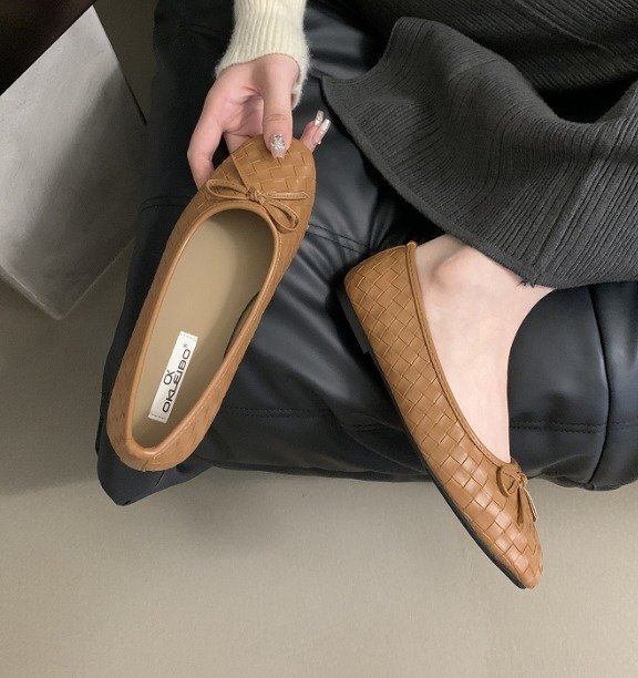 【高品質】全3色 スリッポン ローファー モカシン ぺたんこ 無地 シンプル 39 キャメル