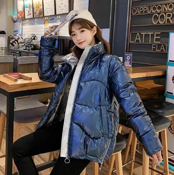 冬新作 綿の服 レディース暖かい コート ダウンジャケット 厚いコート 大きいサイズあり L グレー