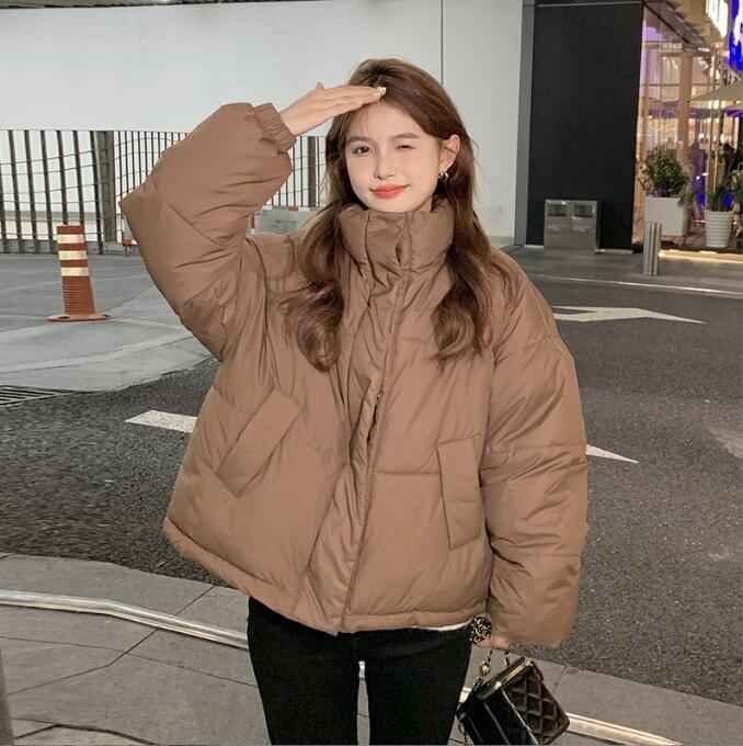 ダウン ジャケット レディース ダウンコート アウター 秋冬 ゆったり 大きいサイズあり L ブルー