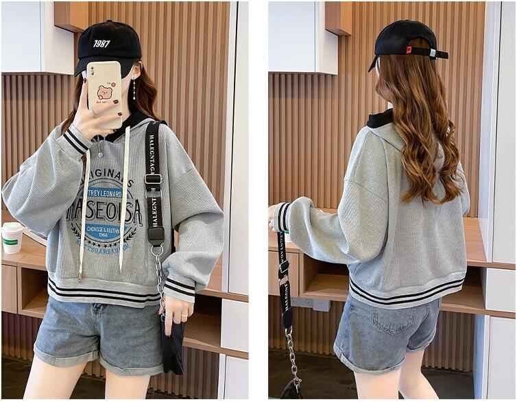 長袖パーカー カジュアル かわいい 秋冬 レディース 2XL アプリコット